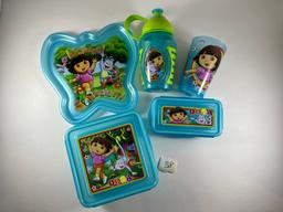 Dora lunch set - 5 piece