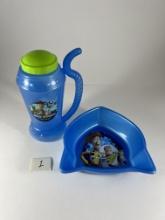 Toy Story cup and plate