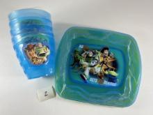 Toy Story cups and plates