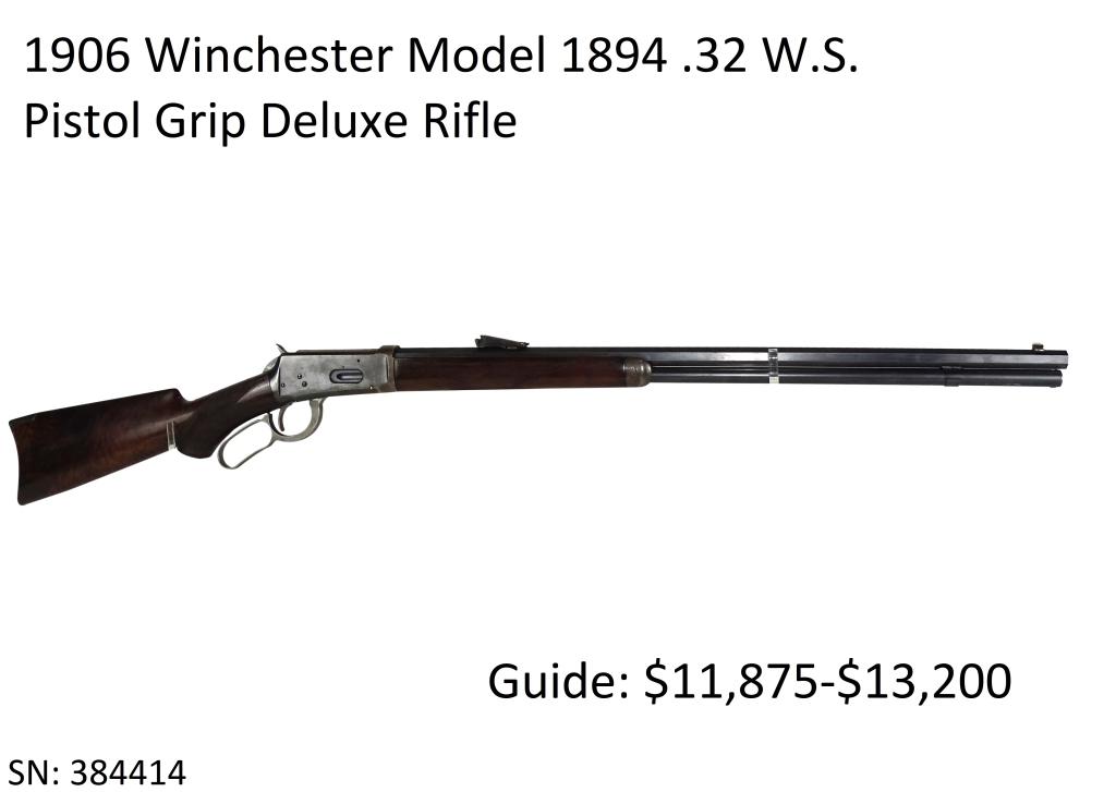Special Order Winchester 1894 .32 W.S. Deluxe