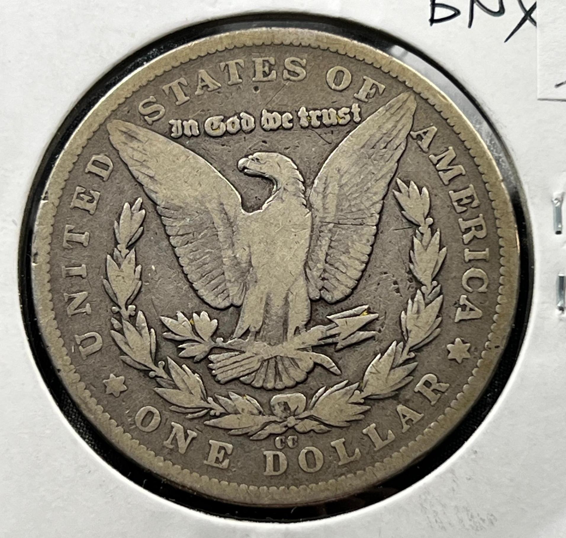 KEY DATE 1879-CC Morgan Silver Dollar