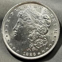 1886 Morgan Silver Dollar