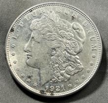 1921 Morgan Silver Dollar