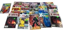 20+ Uncanny X-Men and related Comic Books issues 396-417, some dups, some gaps, see pics