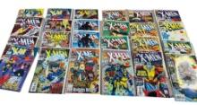 24 Uncanny X-Men Comic Books, see list below