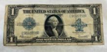 LARGE SIZE 1923 One Dollar Silver Certificate