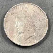 1922 Peace Silver Dollar, 90% silver