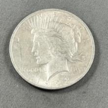 1923 Peace Silver Dollar, 90% silver