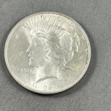 1923 Peace Silver Dollar, 90% silver