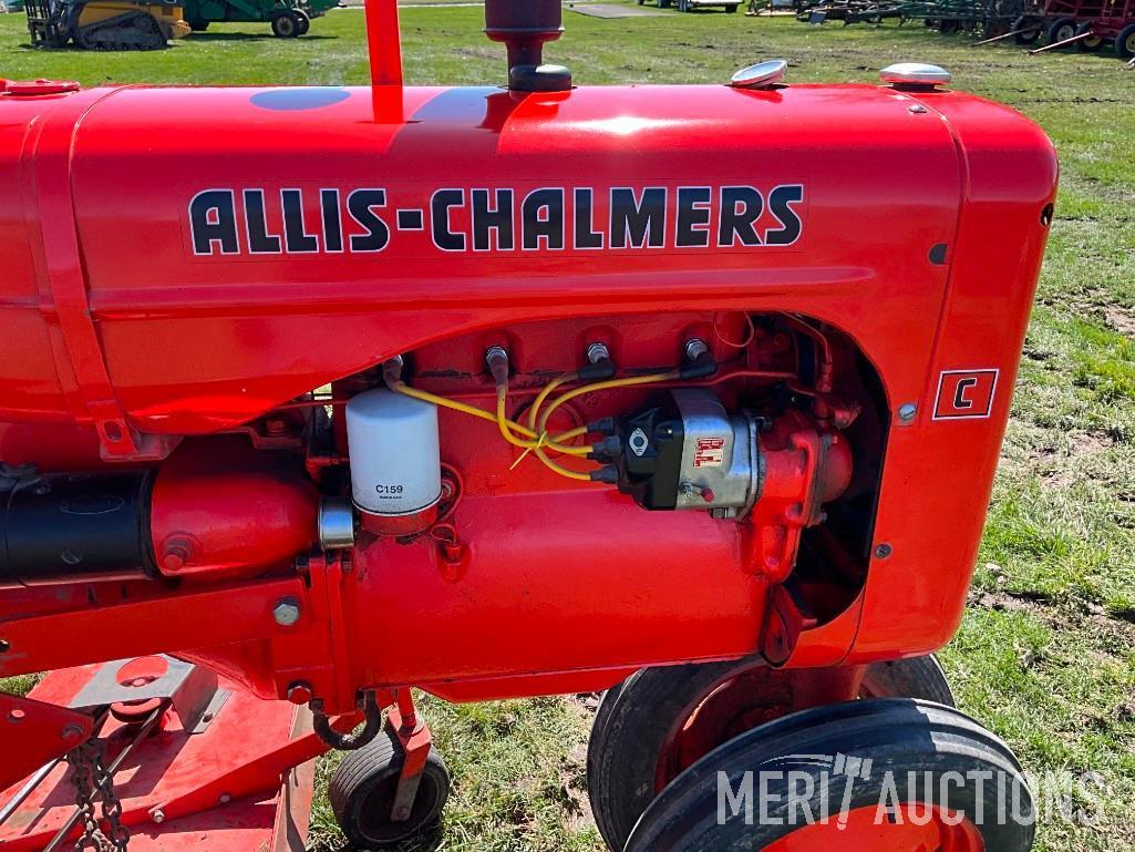 Allis Chalmers C gas tractor