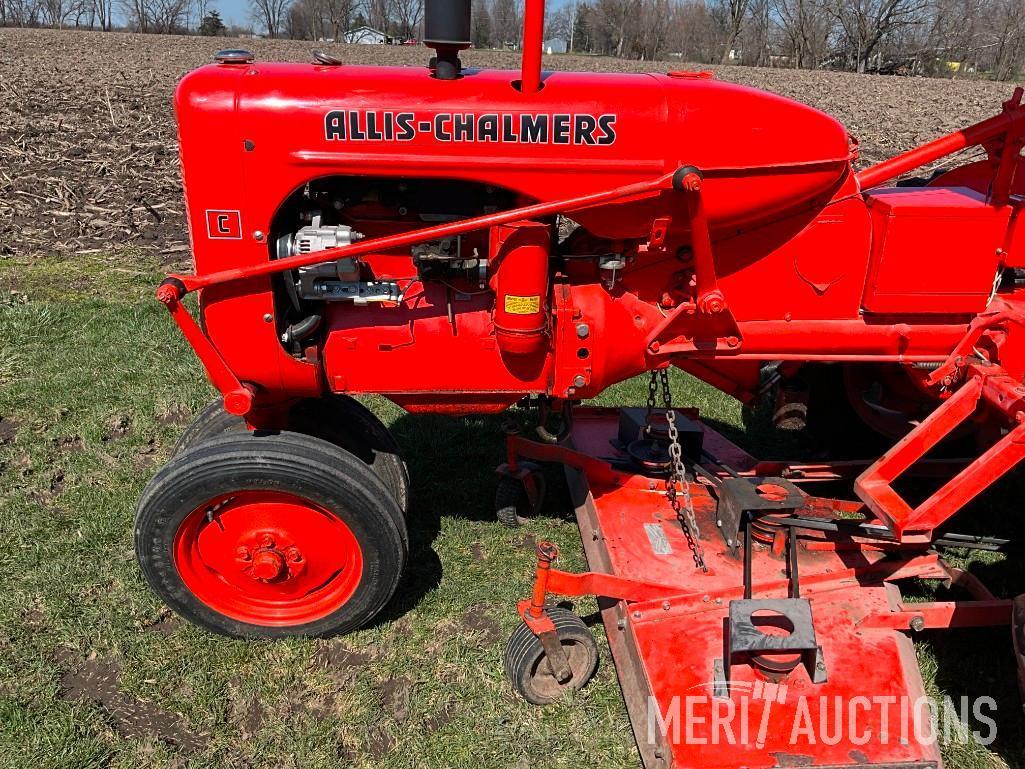 Allis Chalmers C gas tractor