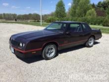 1987 Chevrolet Monte Carlo SS 2 door car