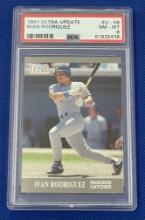 Ivan Rodriguez rookie card 1991 Ultra Update