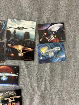 Star Trek 1995 The Hamilton Collection Porcelain Card Collection Lot