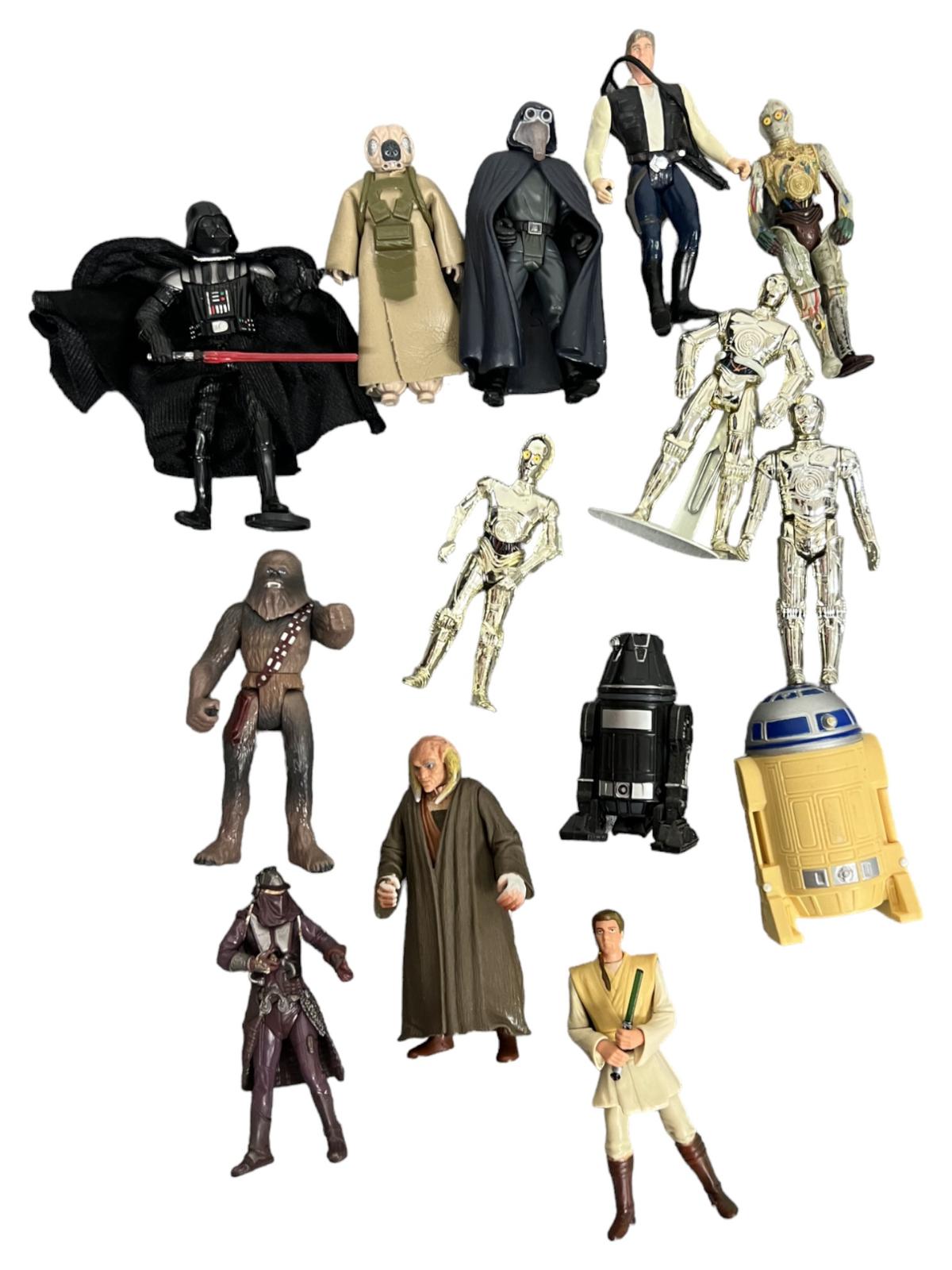 STAR WARS ACTION FIGURE TOY COLLECTION LOT