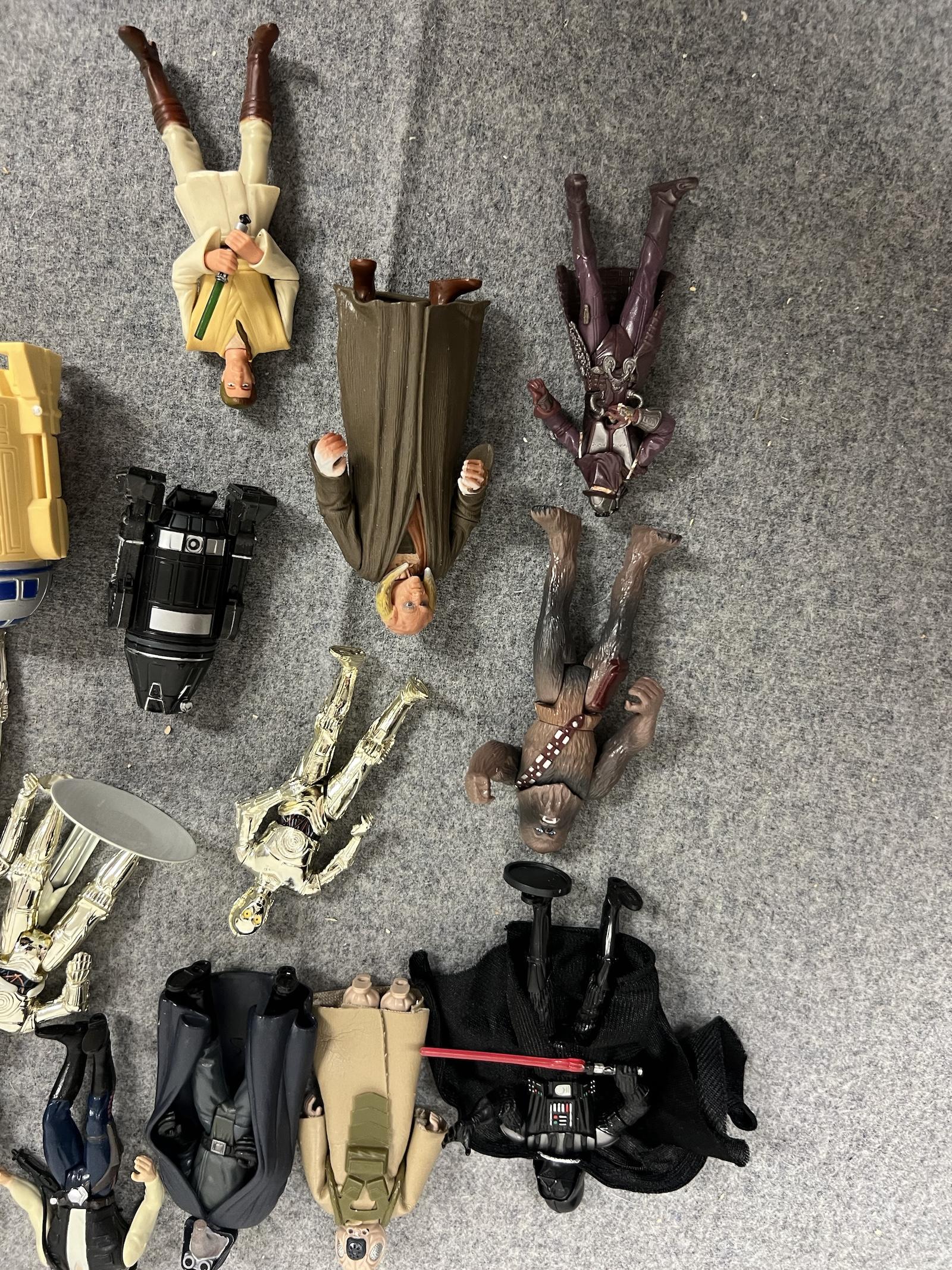 STAR WARS ACTION FIGURE TOY COLLECTION LOT