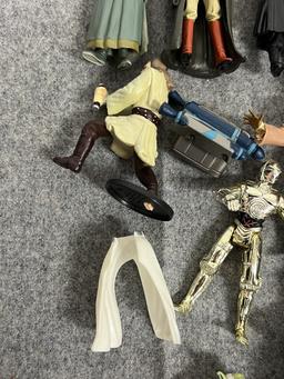 STAR WARS ACTION FIGURE TOY COLLECTION LOT