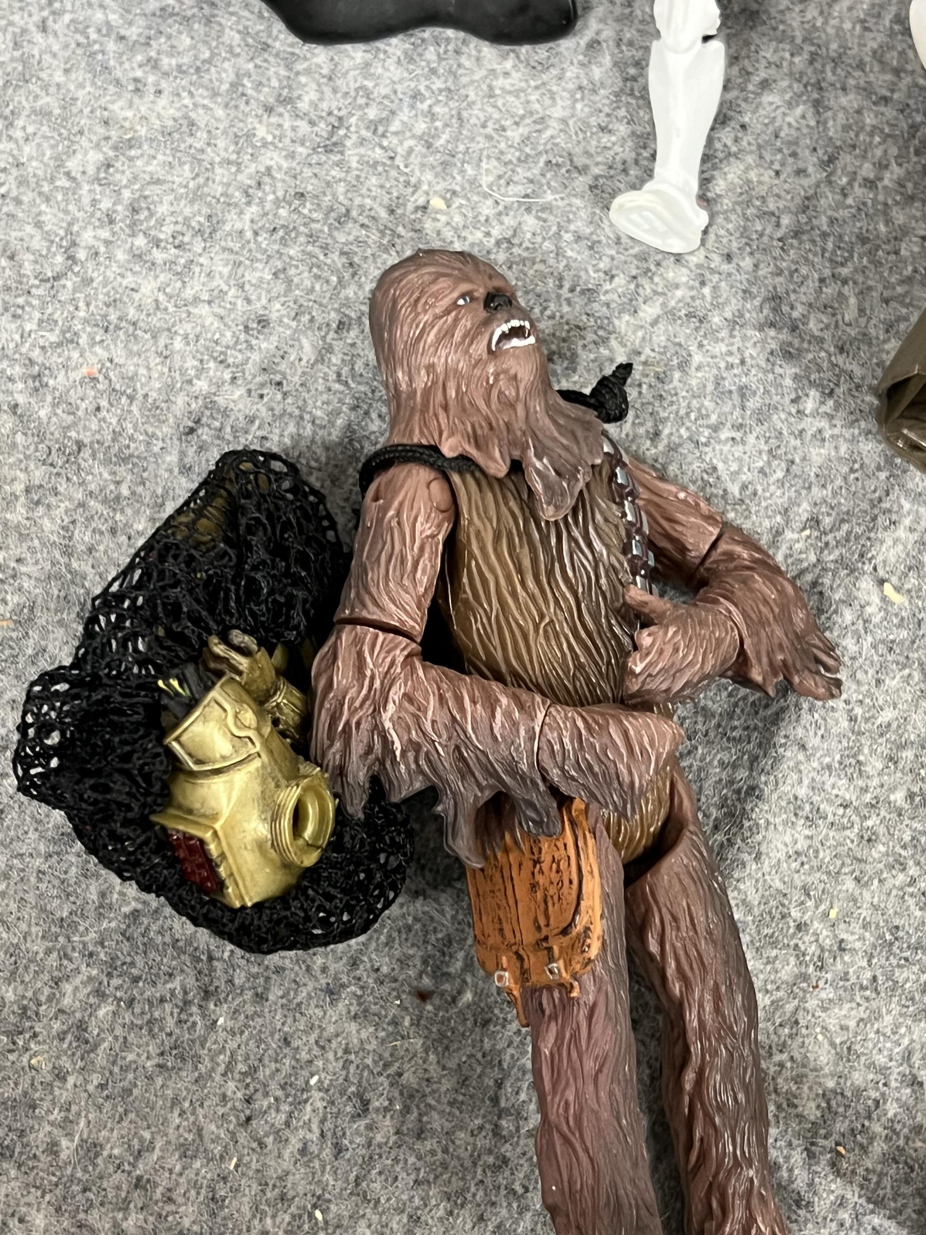 STAR WARS ACTION FIGURE TOY COLLECTION LOT