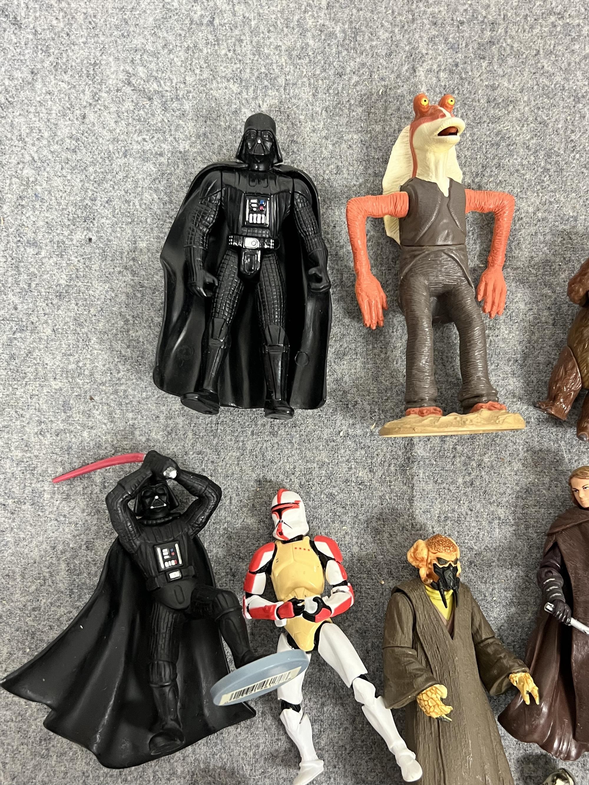 STAR WARS ACTION FIGURE TOY COLLECTION LOT