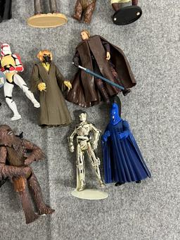 STAR WARS ACTION FIGURE TOY COLLECTION LOT