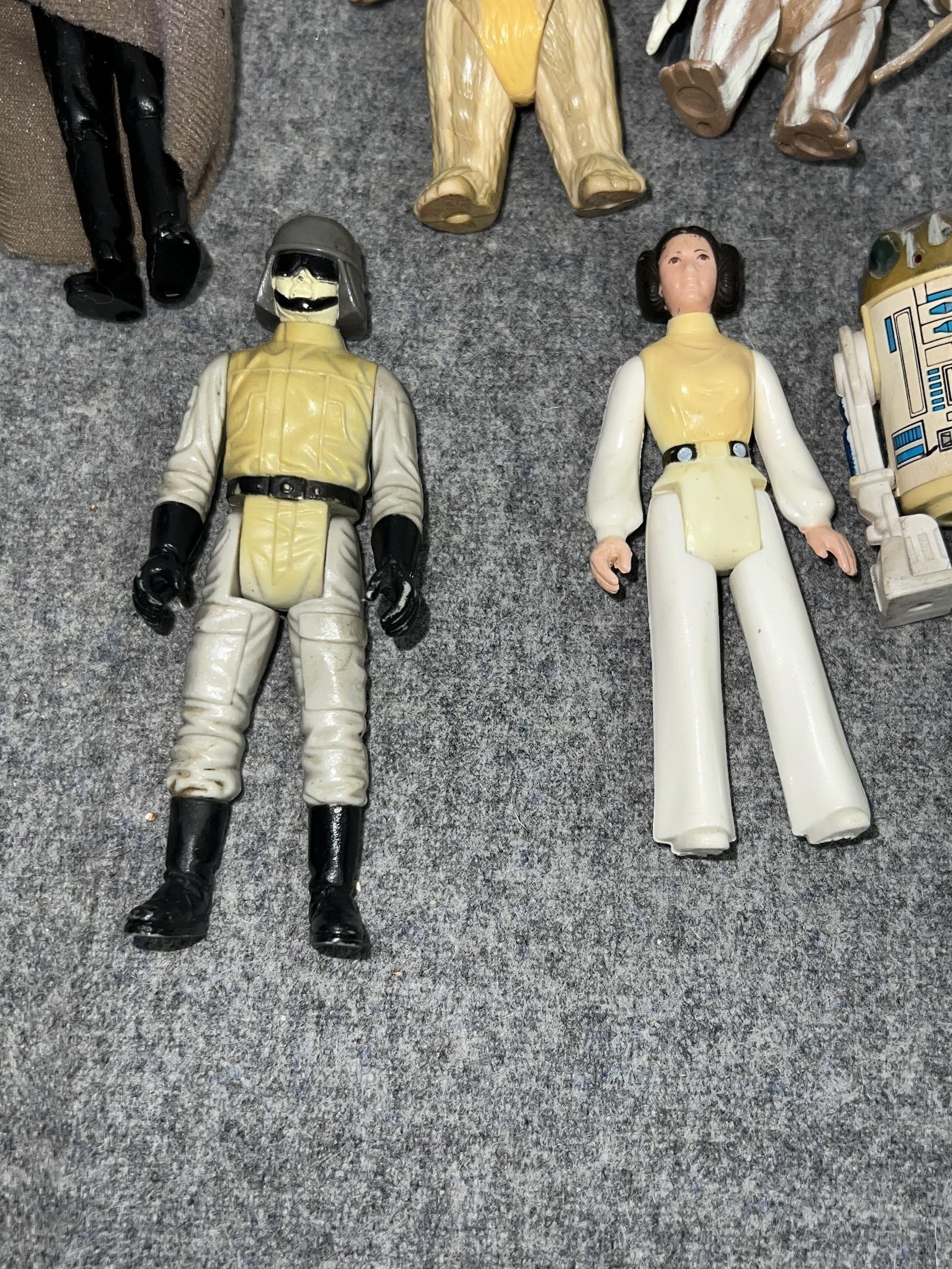 STAR WARS ACTION FIGURE TOY COLLECTION LOT