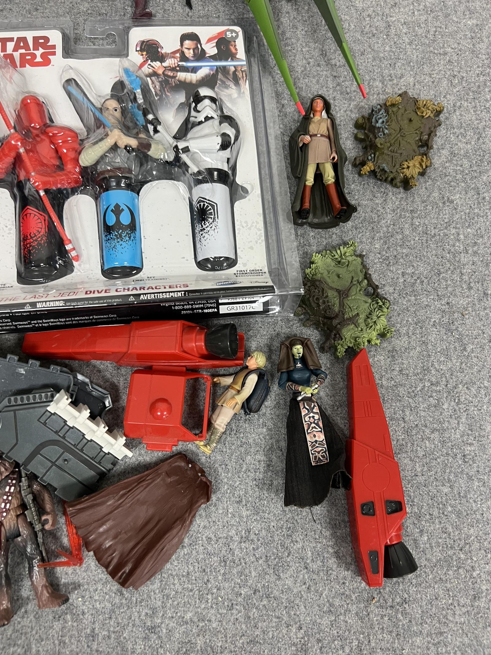 VINTAGE STAR WARS ACTION FIGURE TOY COLLECTION LOT