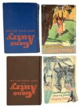 GENE AUTRY VINTAGE BOOK COLLECTION LOT