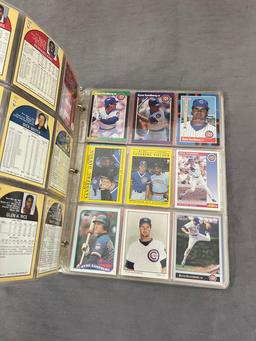 Vintage Baseball Trading Card Collection Binder Lot