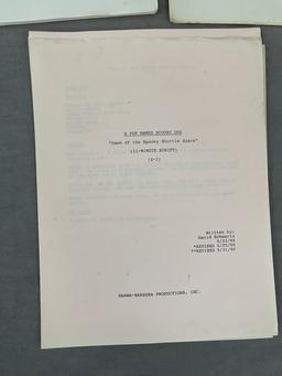 A Pup Named Scooby Doo Hanna Barbera Script Collection Lot