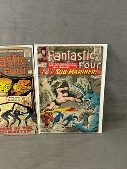 Fantastic Four #8 & #33 Vintage Comic Book Collection