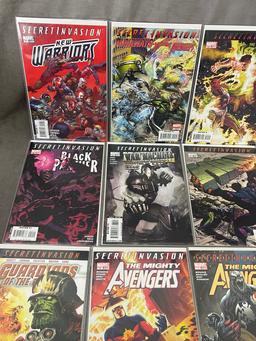 Marvel Secret Invasion Comic Book Collection Lot