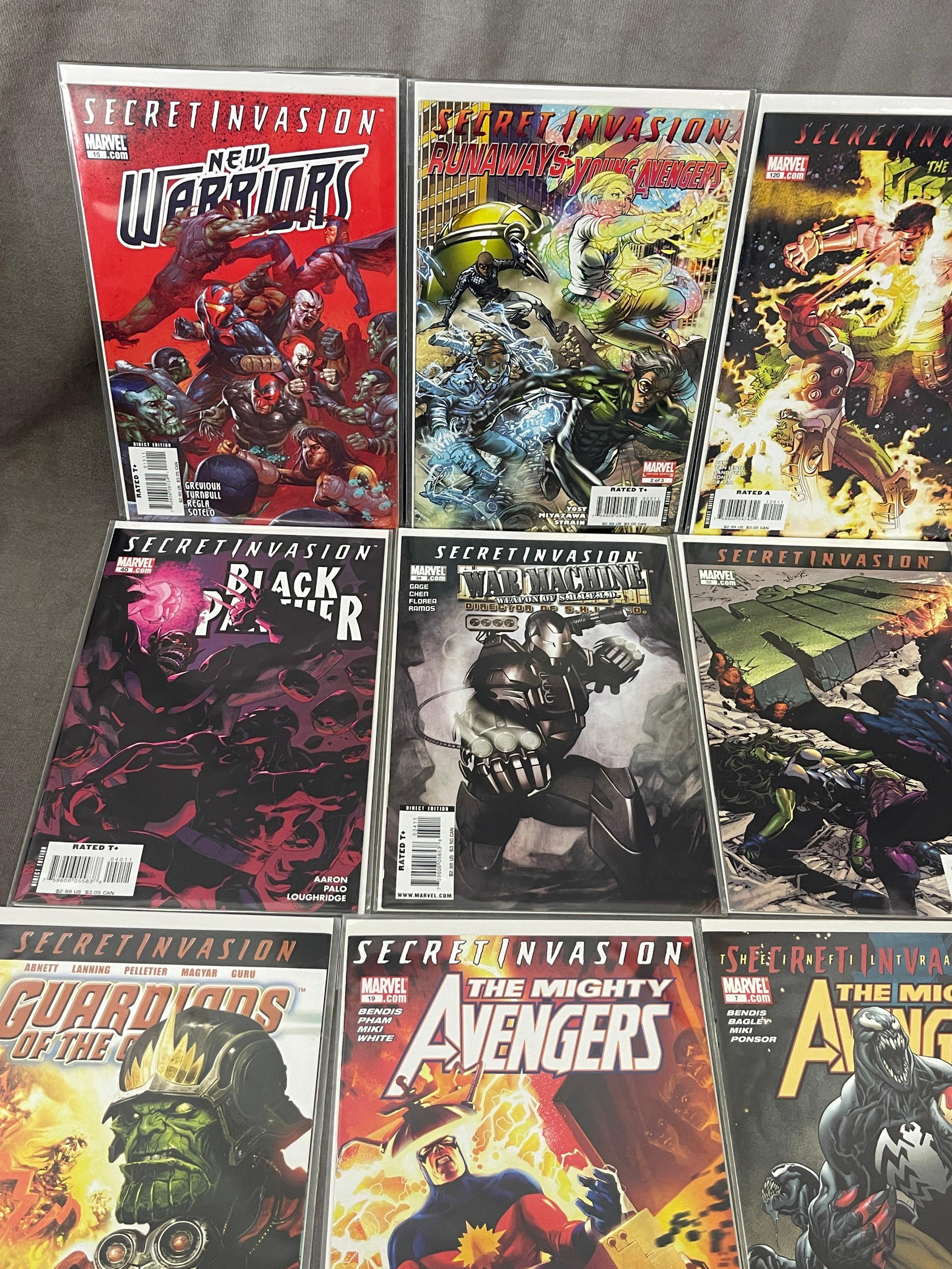 Marvel Secret Invasion Comic Book Collection Lot
