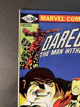 Daredevil #170 Marvel Comic Book