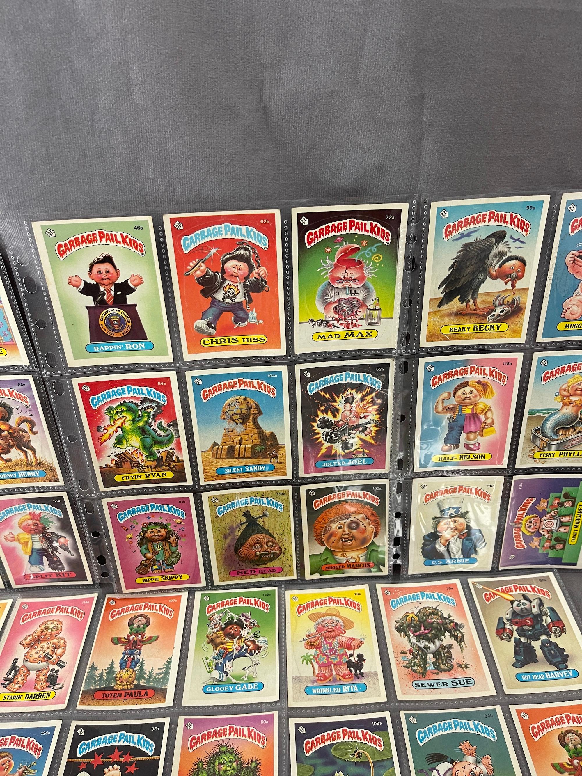 1986 Garbage Pail Kids Trading Card Collection Lot