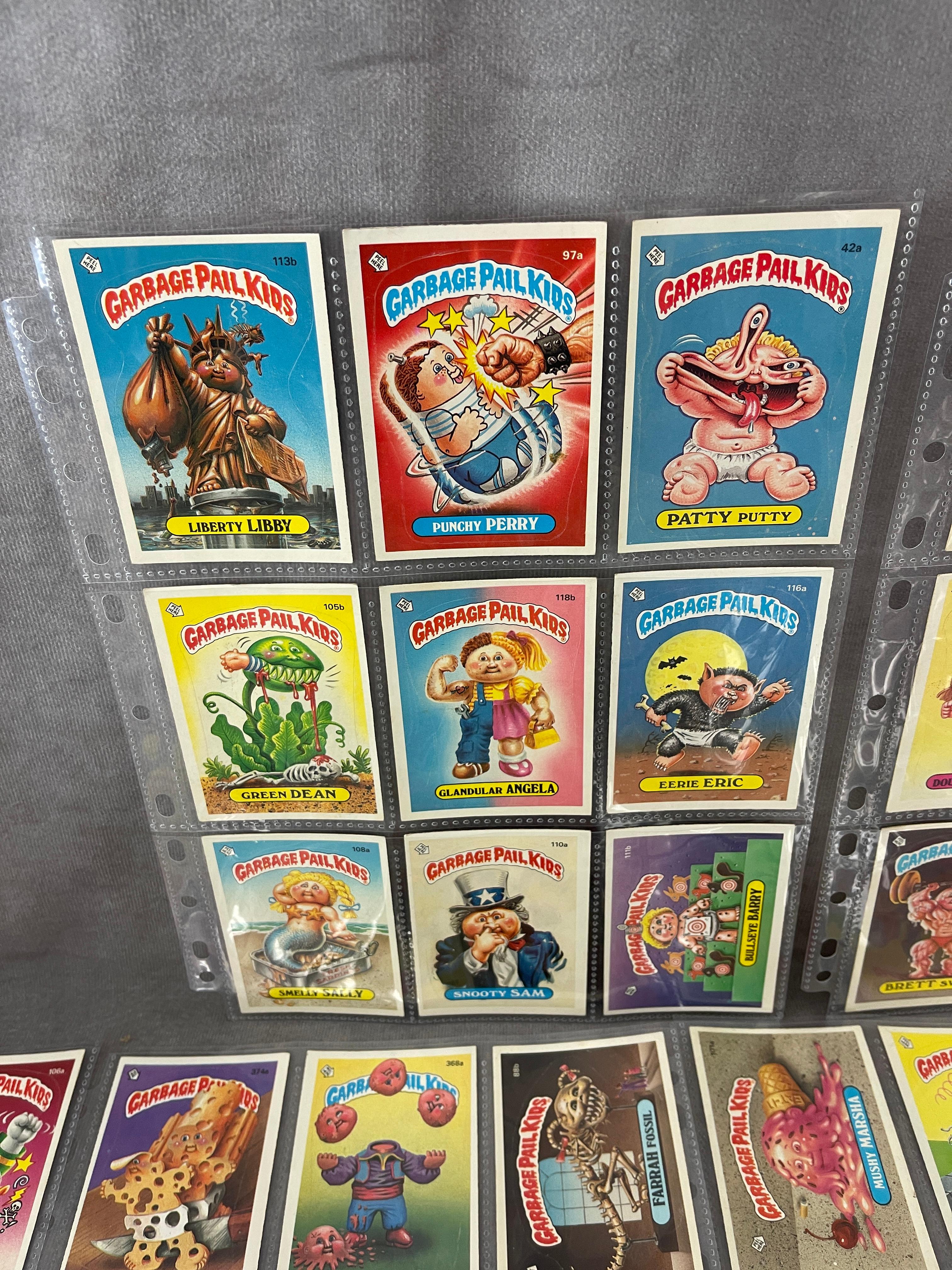 1986 Garbage Pail Kids Trading Card Collection Lot