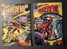 Daredevil #21 & #22 Marvel Comic Books