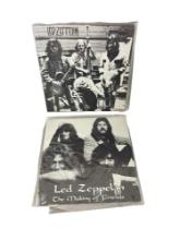 Vintage Rare Led Zeppelin Making of Friends and Live in Copenhagen Vinyl Records