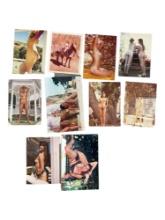 Vintage Pin-Up Nude Female Model Erotic Risque Photograph Collection Lot