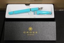 Lot of 30 Cross Bailey Lite AT0746-6XS Teal Fountain Pens