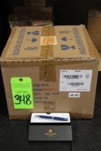 Lot of 100 Cross Coventry AT0662-9 Lacquer Blue Pens