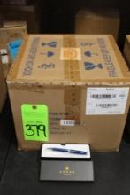 Lot of 100 Cross Coventry AT0662-9 Lacquer Blue Pens