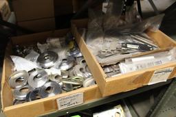 Lot of Assorted Sargent and Stanley Mortise Lock Parts, Trim Rings, Latches, Handles and Mortise