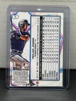 Nolan Jones 2023 Topps Chrome Cosmic Rookie RC #74