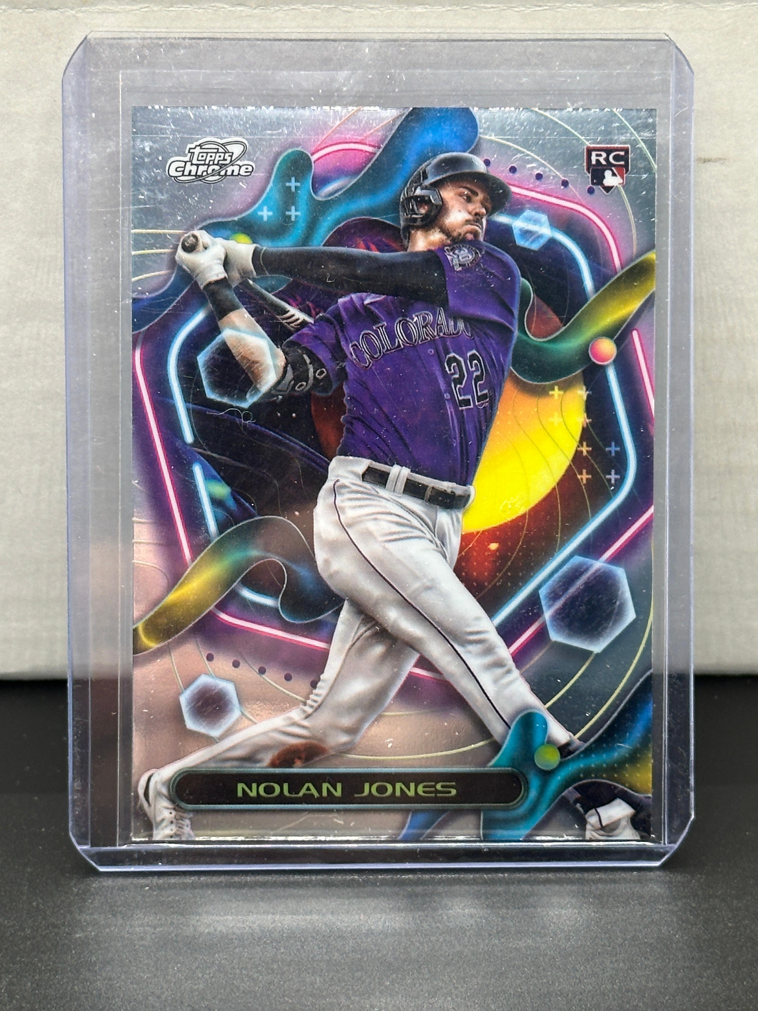 Nolan Jones 2023 Topps Chrome Cosmic Rookie RC #74