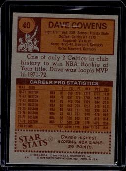 Dave Cowens 1978-79 Topps #40