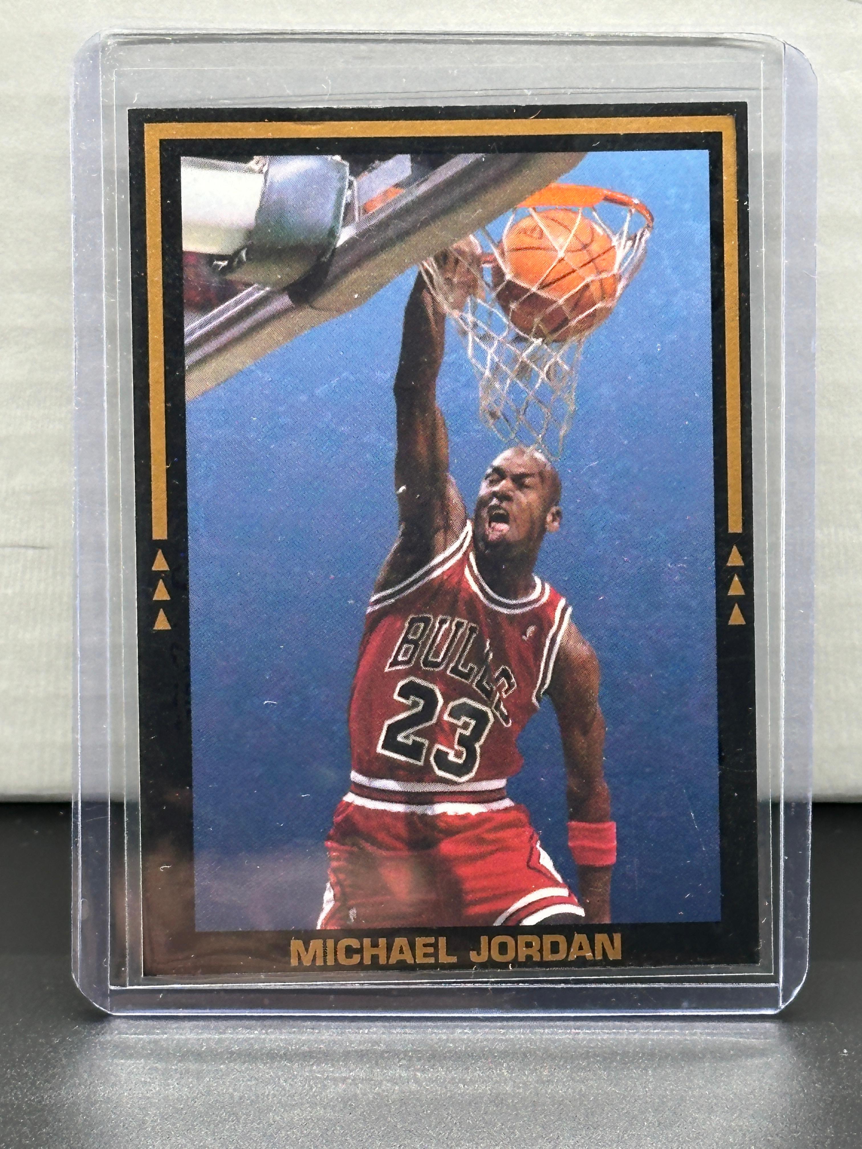 Michael Jordan Promo Oddball NBA Playoff Record
