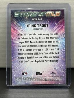 Mike Trout 2024 Topps Stars of MLB Insert #SMLB-2