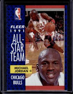 Michael Jordan 1991 Fleer All Star #211