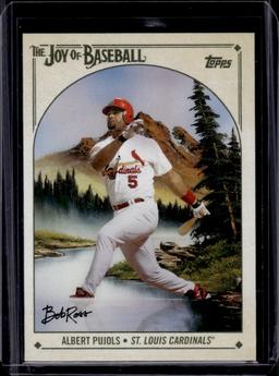 Albert Pujols 2023 Topps Bob Ross The Joy of Baseball #27