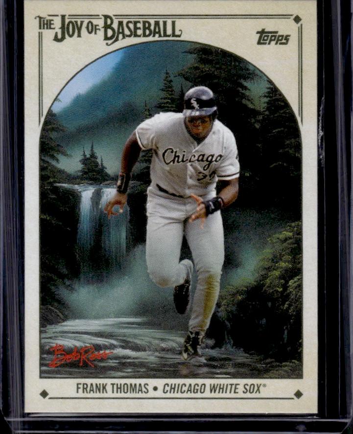 Frank Thomas 2023 Topps Bob Ross The Joy of Baseball #25